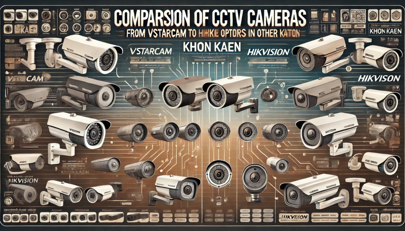 เปรียบเทียบกล้องวงจรปิด จาก Vstarcam ถึง Hikvision และทางเลือกอื่นๆ ในขอนแก่น